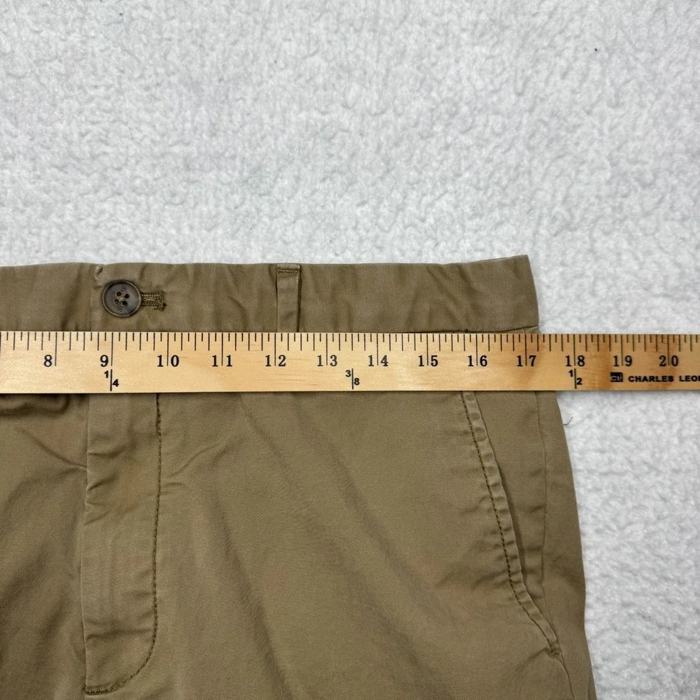 Banana Republic Lived In Chino Pants Beige Khaki Slim Fit Men's‎ Size 34x32